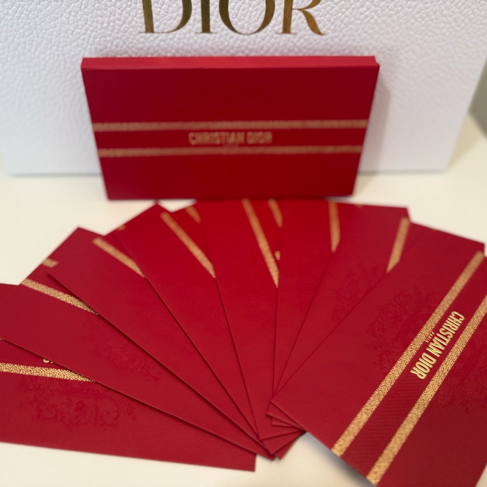 Dior Lunar New Year lucky money envelopes set - Picture 2 of 3